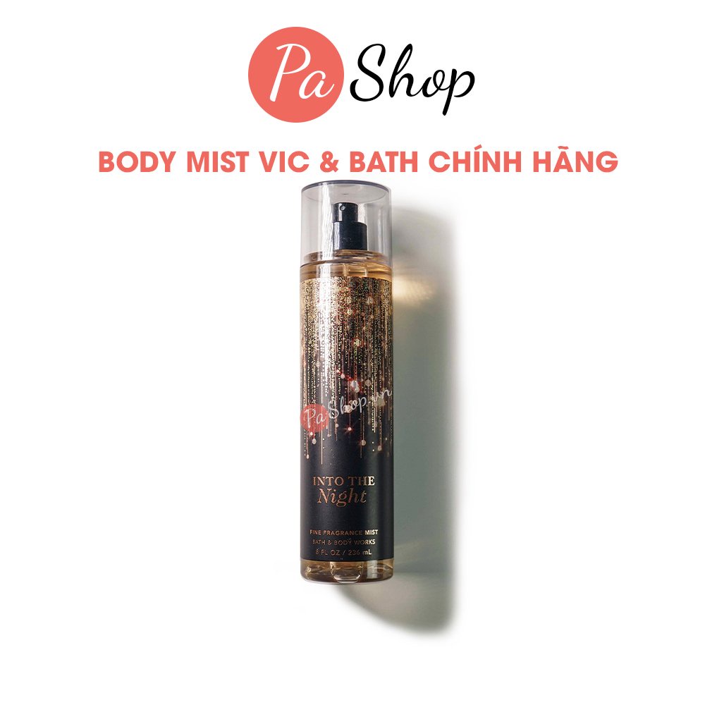 Body mist Into The Night xịt thơm toàn thân