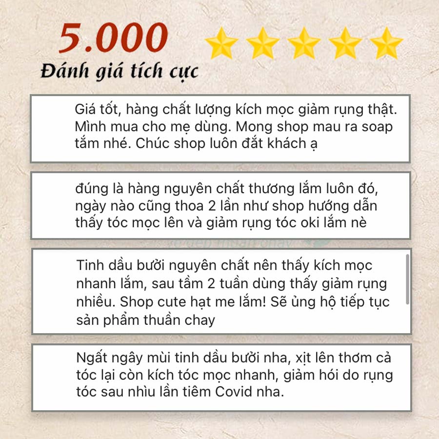 Xịt bưởi mọc tóc, xịt dưỡng tóc giúp kích mọc, giảm gãy rụng, thơm tóc Giọt Lành 100ml