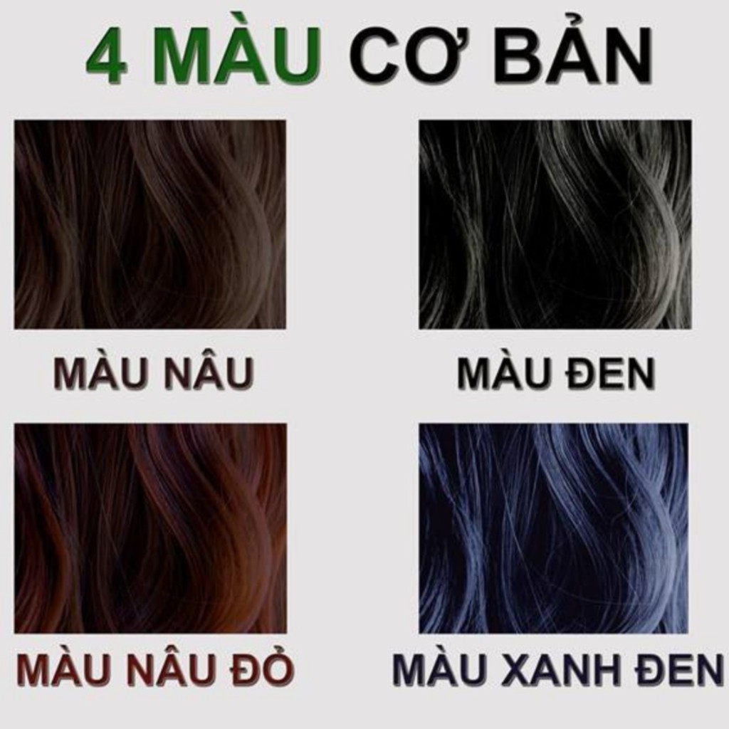 Bột Lá Nhuộm Tóc Ogatic – Chính hãng – Hàng Mới Về – Siêu Giảm Giá ( Tặng kèm lược )