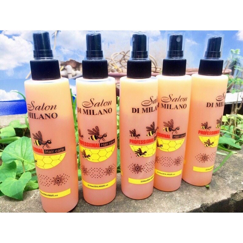 xịt dưỡng ong phục hồi, chống rụng, kích mọc tóc milano