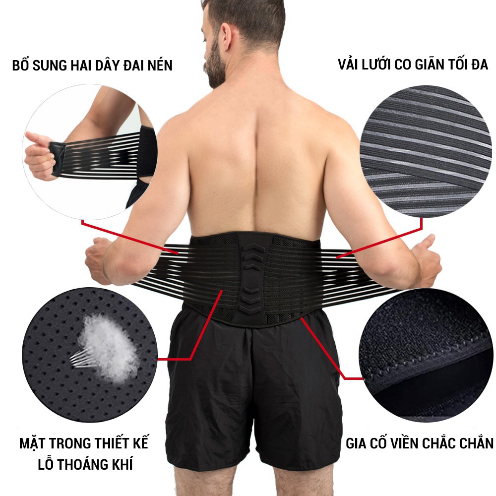 Đai Lưng Cột Sống Thoát Vị, Thoái Hóa Chống Đau Lưng