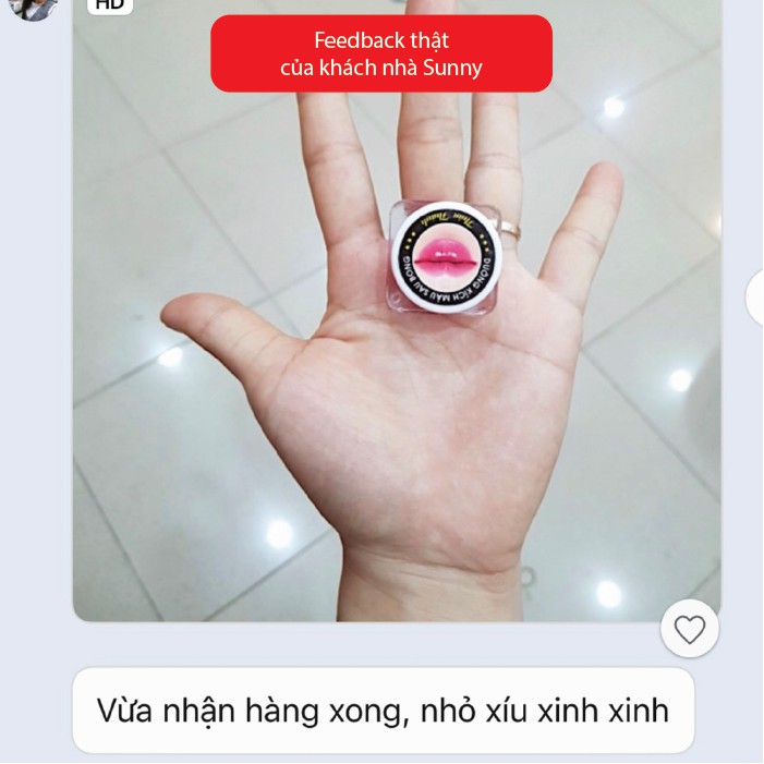 Son dưỡng môi kích màu Thần Thánh, dưỡng ẩm, kích màu môi sau phun xăm lên đậm và chuẩn