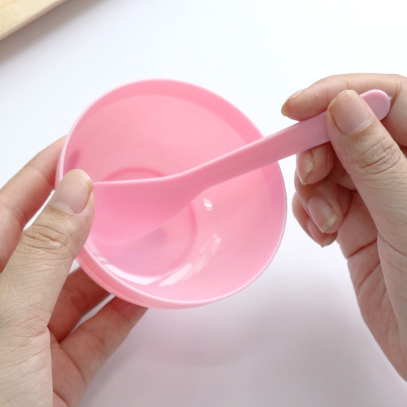 Bát Trộn Mặt Nạ, Que Trộn Mặt Nạ, Cọ Quét Đắp Mặt Nạ – Dụng Cụ Làm Mask