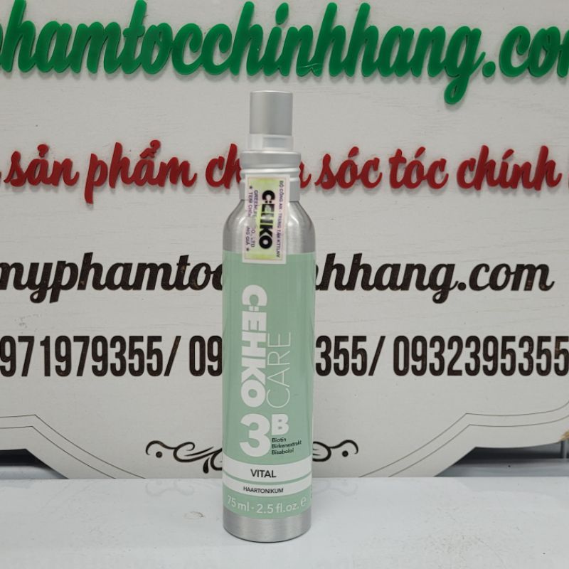 XỊT DƯỠNG MỌC TÓC CEHKO HAARTONIKUM 75ML – 250ML