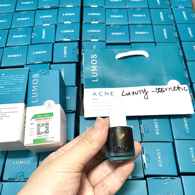 (Date 10/2026) Serum Mụn Lumos acne 5ml chính hãng 100% công ty