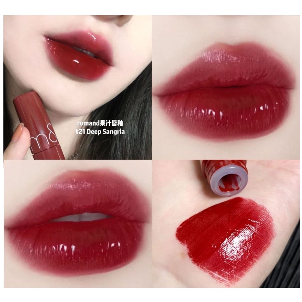 (Màu 1-39) Son Tint Bóng Romand Juicy Lasting Tint 5.5g