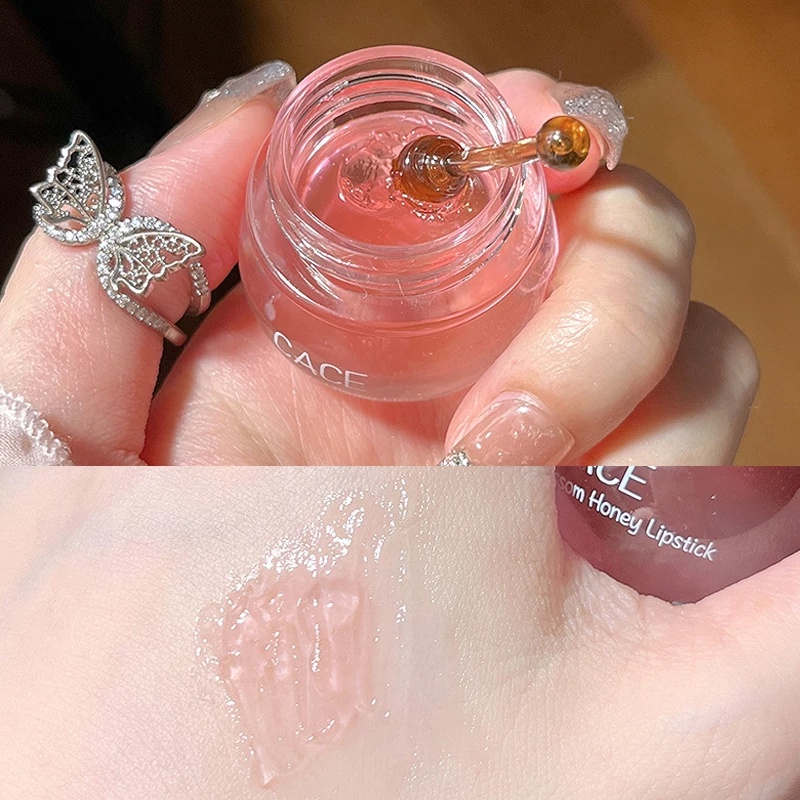 Mặt nạ dưỡng môi RIPE GIRL chiết xuất hoa anh đào loại bỏ nếp nhăn nứt nẻ bảo vệ chăm sóc khi ngủ