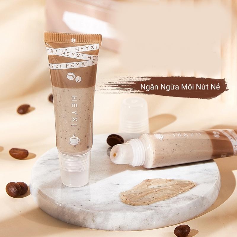 Kem Tẩy Tế Bào Chết Da Môi Heyxi Chính Hãng Loại Bỏ Tế Bào Da Chết Bổ Sung Vitamin E Giúp Môi Căng Bóng Mịn Màng