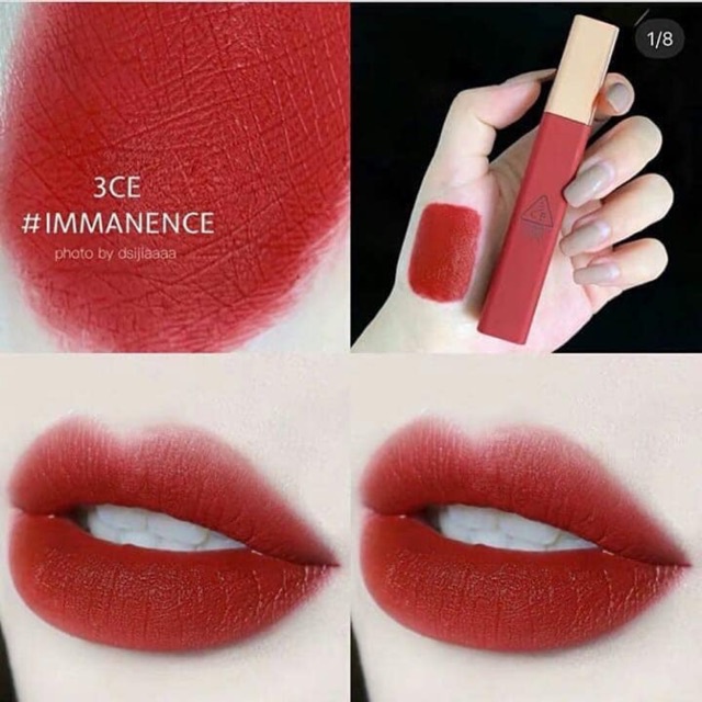 Son Kem Lì, Mịn Môi 3CE Cloud Lip Tint 4g