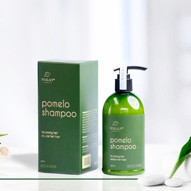 Set dầu gội đầu và xịt tóc vijuly, chiết xuất bưởi xanh, kích thích mọc tóc và phục hồi hư tổn