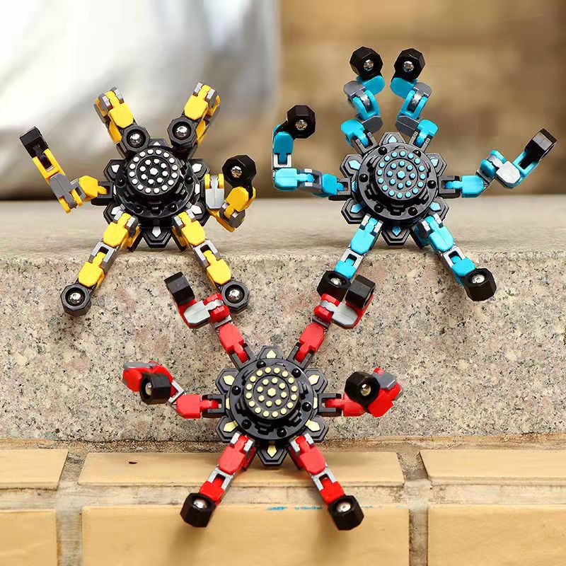 Con Quay Spinner Robot Con Quay Cơ Khí Đồ Chơi Robot Biến Hình