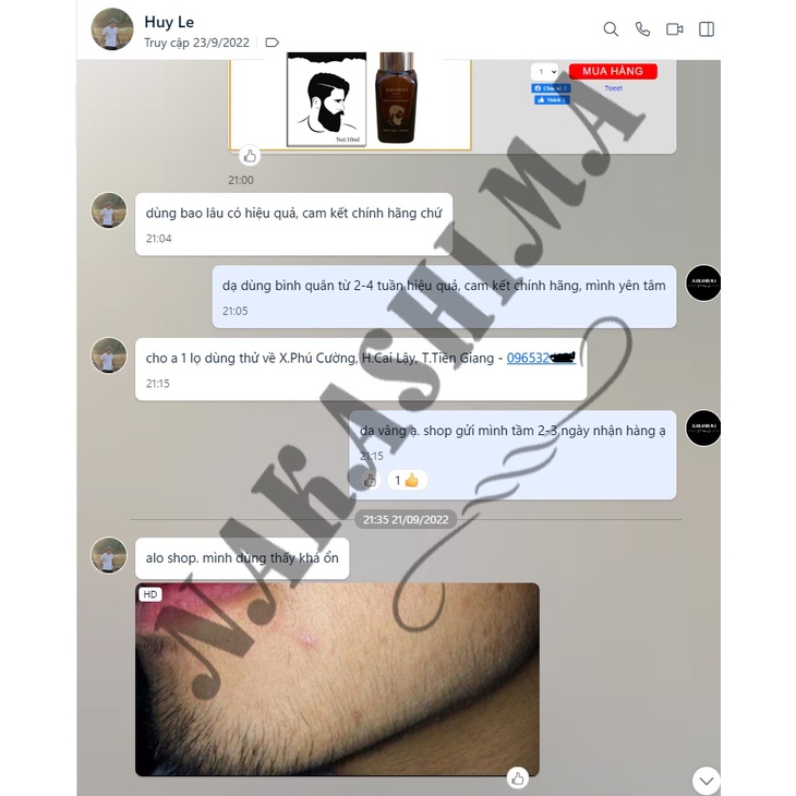 Serum Mọc Râu Nhật Bản Nakashima Extra