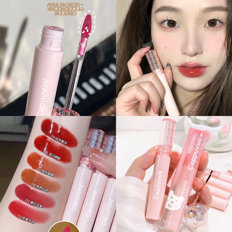 (Hot) Son Bóng Màu Nude Nhạt Mềm Mượt Nuôi Dưỡng Môi Căng mọng gợi cảm Chống Thấm Nước Son86