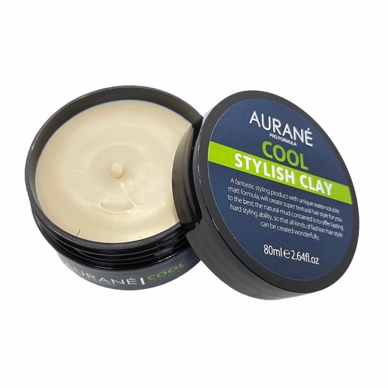 AURANÉ COOL | Sáp Vuốt Tóc Aurane cool stylish clay 80g – Nhập Pháp