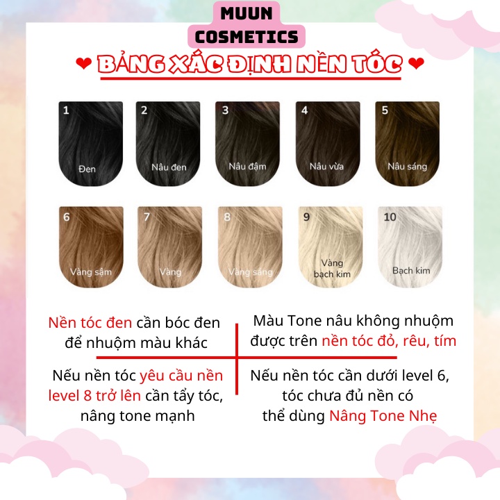 Thuốc Nhuộm Tóc Màu Nâu Đỏ (Tặng Kèm Oxy + Chụp Tóc + Bao Tay)
