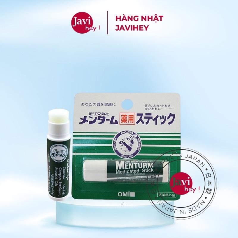 Son Dưỡng môi OMI Chống Khô Nứt Nẻ Omi Menturm Nhật Bản