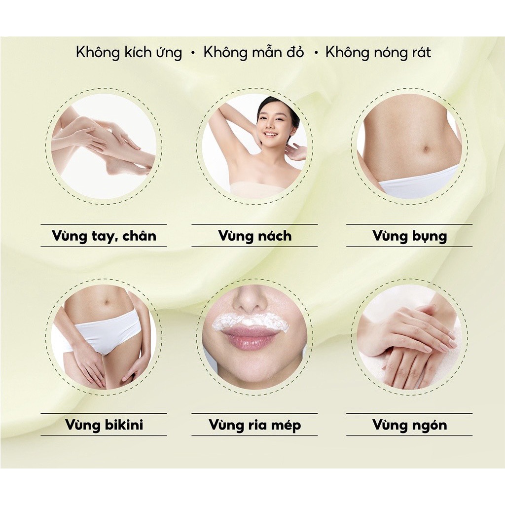 Combo: Kem Tẩy Lông Iwax 150ml và Mỡ Trăn Triệt Lông 20ml tẩy sạch lông vùng Bikini, Chân, Tay, Nách, Bụng