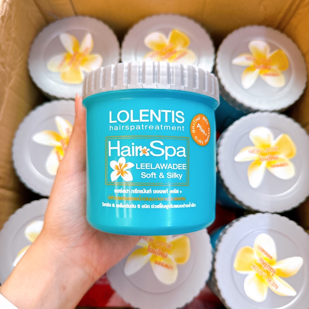 Dầu hấp, kem ủ tóc Lolentis Hair Spa Thái Lan Chính Hãng 500ml