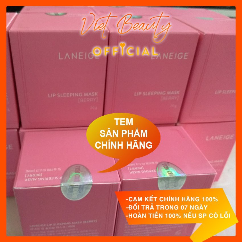 (❤️ HOT SALES ❤️) Mặt nạ ngủ cho môi Laneige 20g