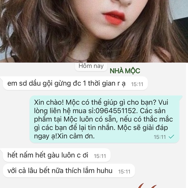 Dầu gội gừng tươi cho tóc dầu, gàu, rụng tóc (Tặng dầu xả)