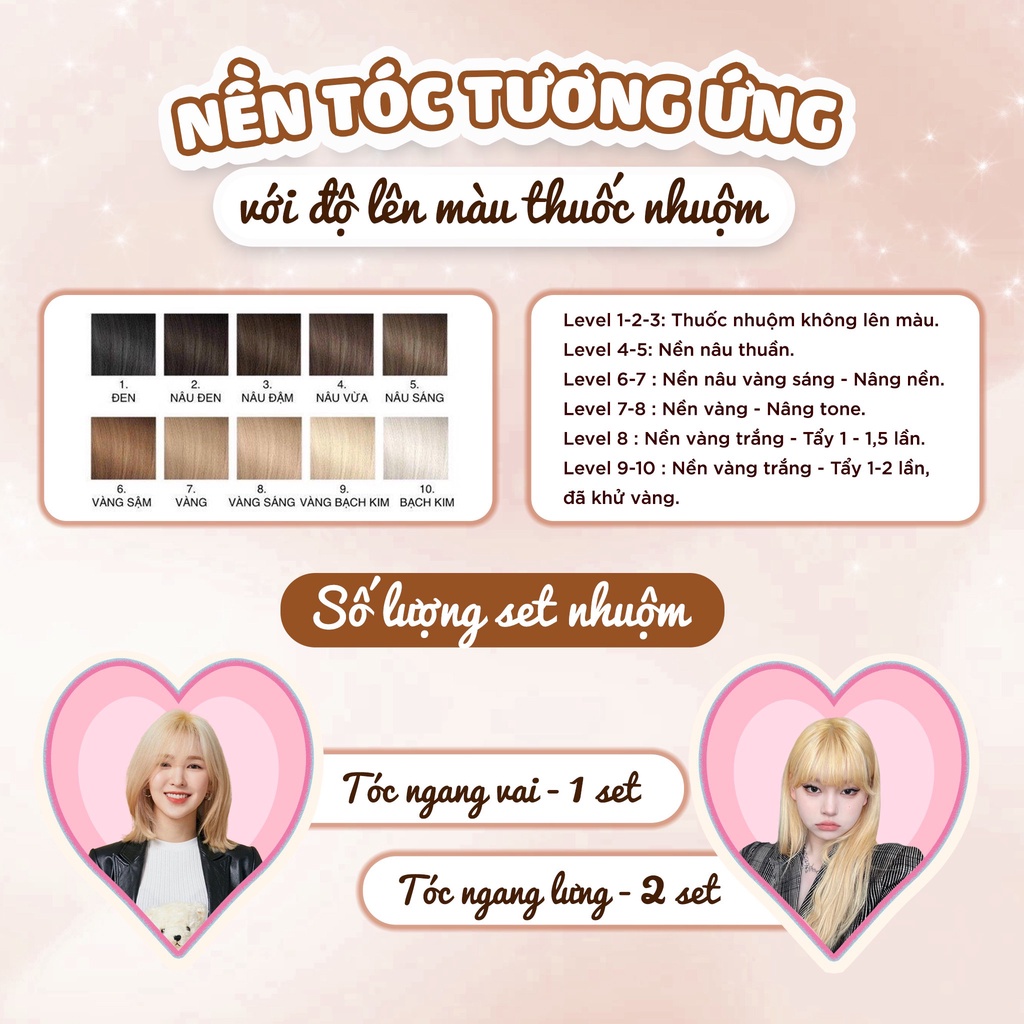 Thuốc nhuộm tóc màu NÂU KHÓI SÁNG, thuốc nhuộm tóc không cần tẩy, kem nhuộm tóc tại nhà Buddyhairs tặng kèm dụng cụ