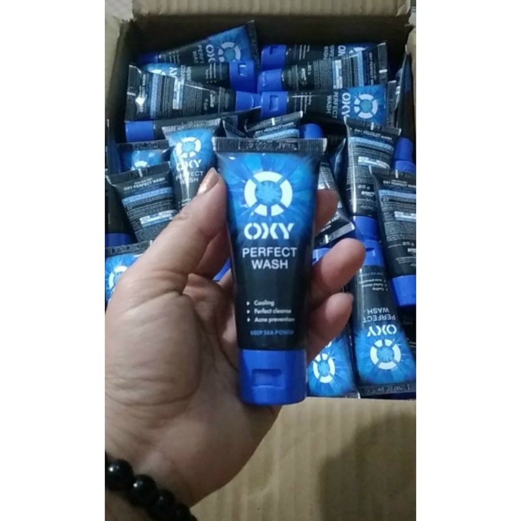 Sữa rửa mặt nam OXY PERFECT WASH, DEEP WASH, TOTAL ANTI-ACNE- Hàng tặng 25g