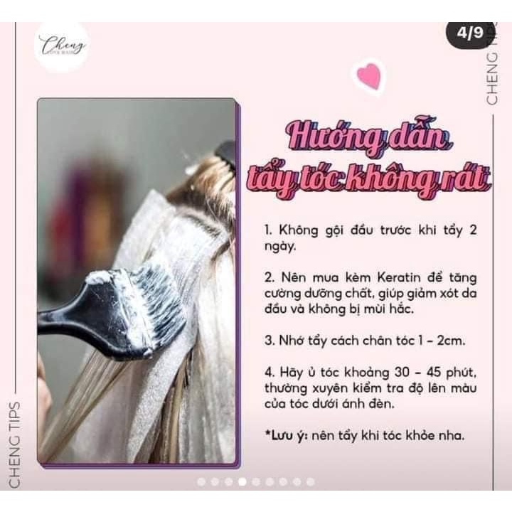 Thuốc Nhuộm Tóc Nâu Rêu Không Tẩy Siêu Hot ( TẶNG OXY DƯỠNG + GĂNG TAY + HDSD)