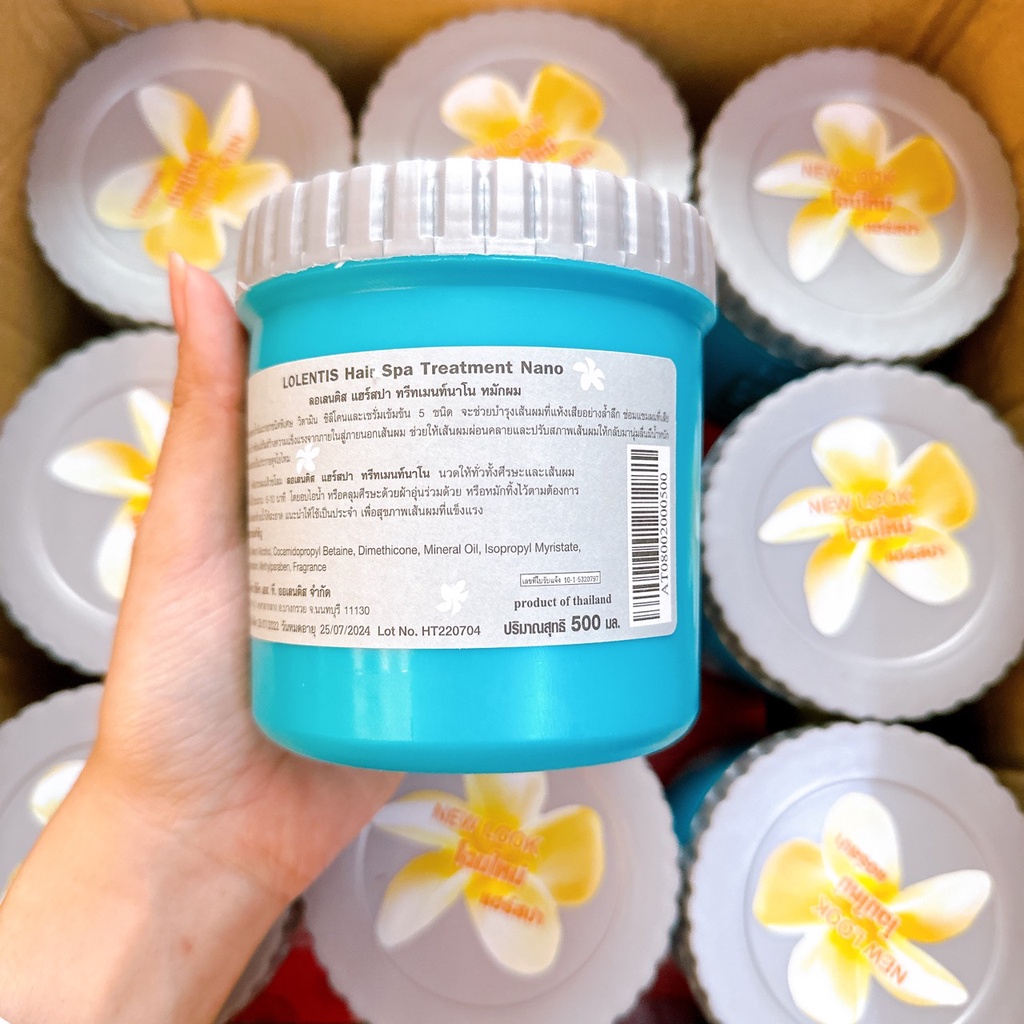 Dầu hấp, kem ủ tóc Lolentis Hair Spa Thái Lan Chính Hãng 500ml