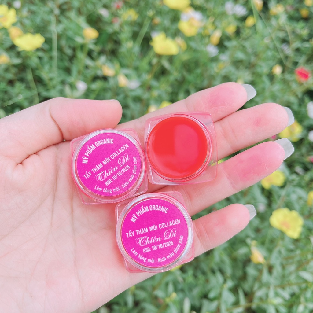 Dưỡng Môi Tẩy Môi collagen Hồng Tự Nhiên Giúp Môi Luôn Hồng Hào