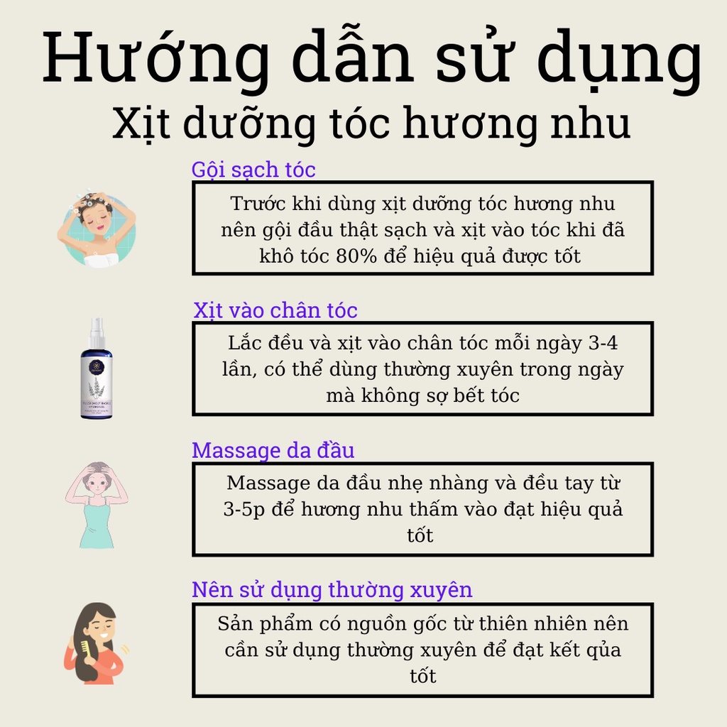Xịt dưỡng tóc kích thích mọc tóc Asaroma hương nhu chăm sóc phục hồi tóc 100ml