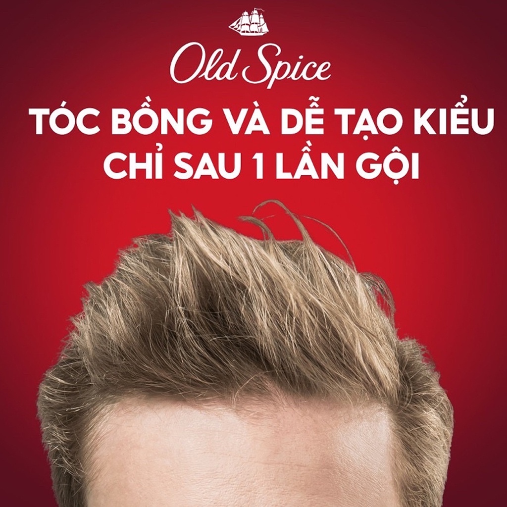 Dầu Gội – Xả OLD SPICE 2in1 Hương Nước Hoa Cho Nam – HKT Shop