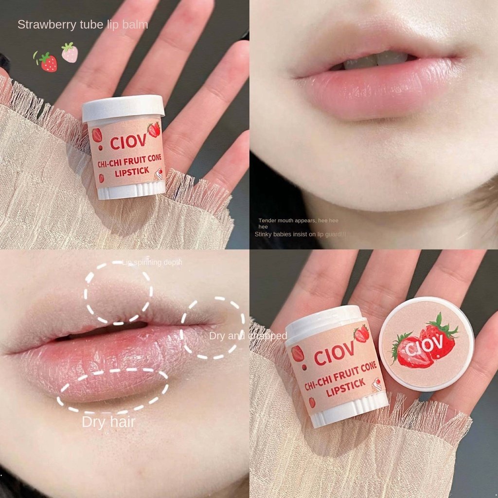 Set 3 Mặt Nạ Môi Không Màu Dưỡng Ẩm Hương Trái Cây