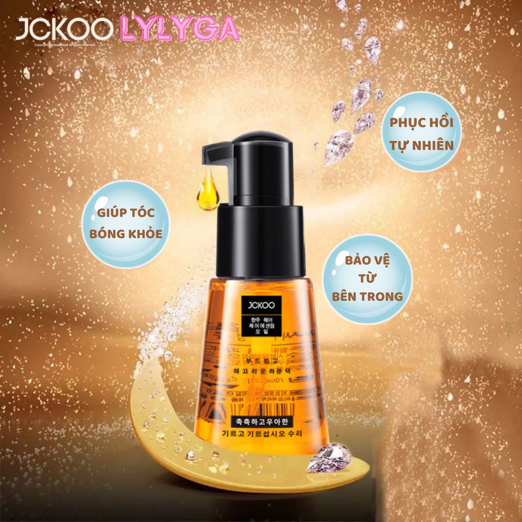 Tinh dầu dưỡng tóc JCKOO Perfect Repair 70ml oil Serum phục hồi dưỡng tóc uốn, nhuộm, tóc hư tổn khô xơ giữ nếp tóc TD08