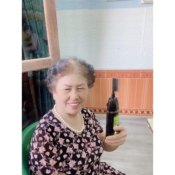 [ Tặng 5 gói dầu gội ] Dầu gội phủ bạc đen/nâu Trường Thọ của công ty Dược Phẩm DẠ THẢO LIÊN lọ to 400ml