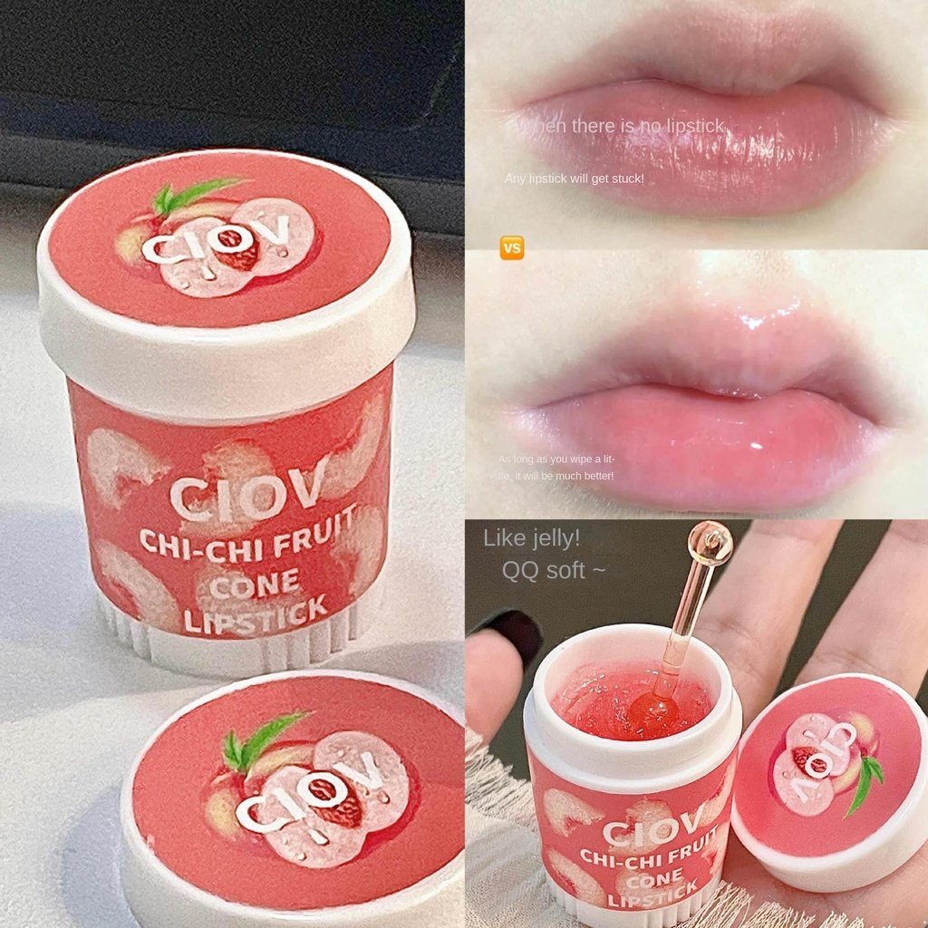 Set 3 Mặt Nạ Môi Không Màu Dưỡng Ẩm Hương Trái Cây
