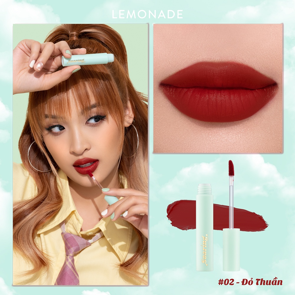 Son kem lì nhẹ môi Lemonade Soaring Lipcream 3.7g