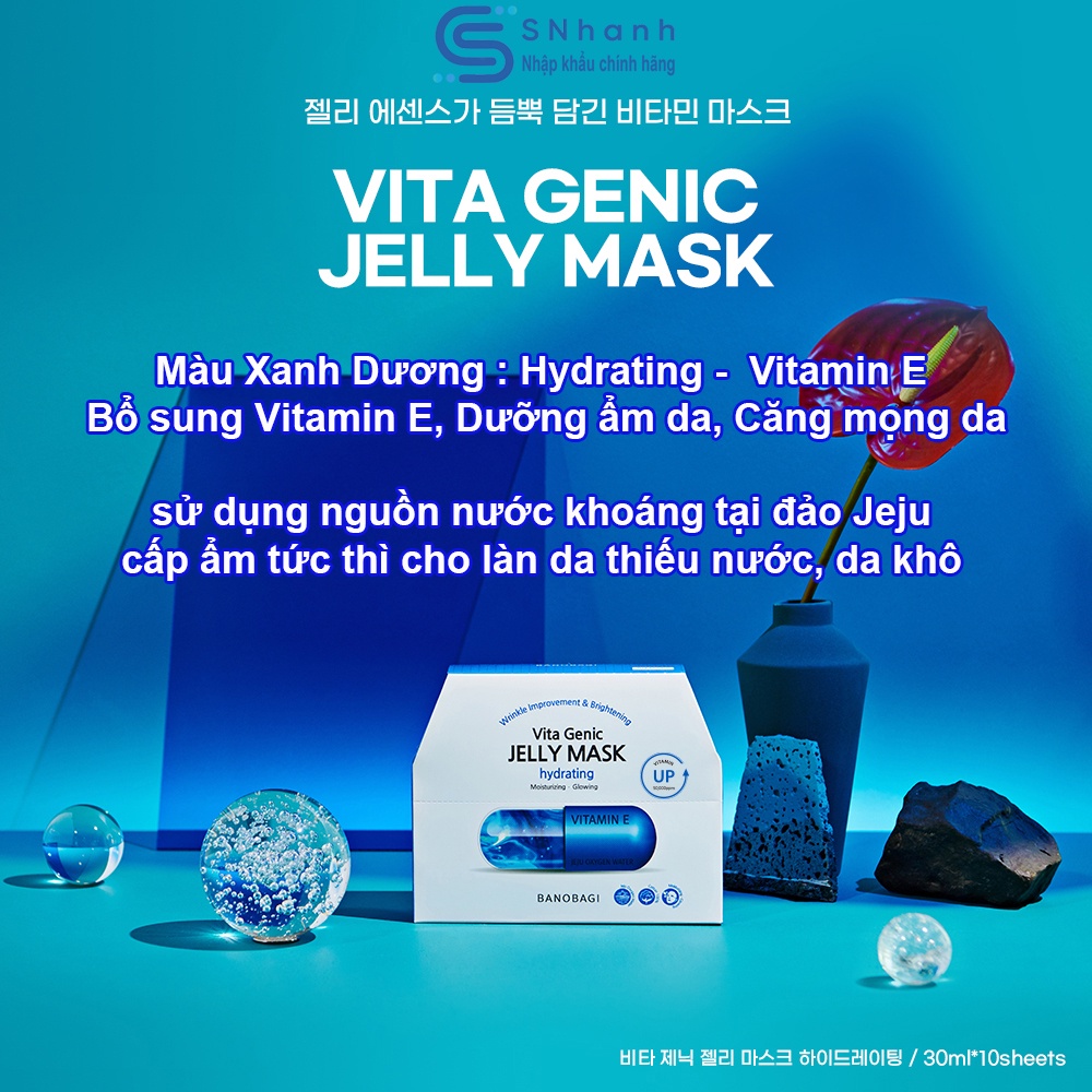Mặt nạ bổ sung Vitamin Banobagi Vita Genic Jelly Mask miếng 30ml