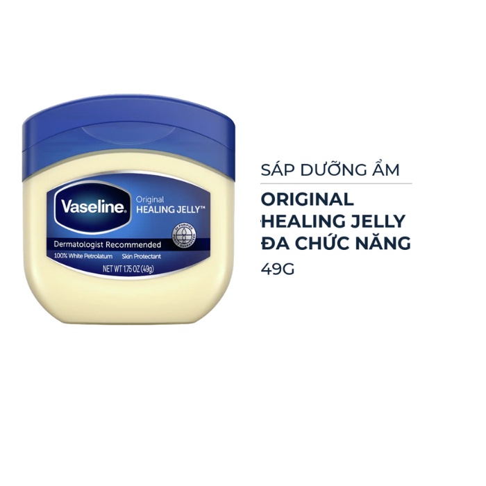 Sáp dưỡng ẩm đa năng cao cấp VASELINE 100% Pure Petroleum Jelly Original Uk