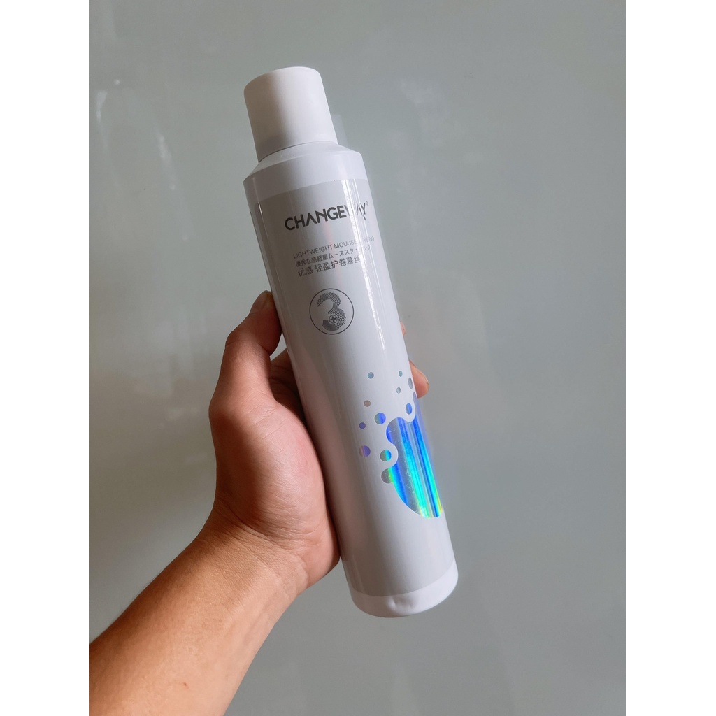 [Bán Buôn]  Bọt mềm giữ nếp tóc xoăn CHANGE WAY, Mousse mềm vuốt tóc PUREYES, gel mềm, xả khô tạo kiểu