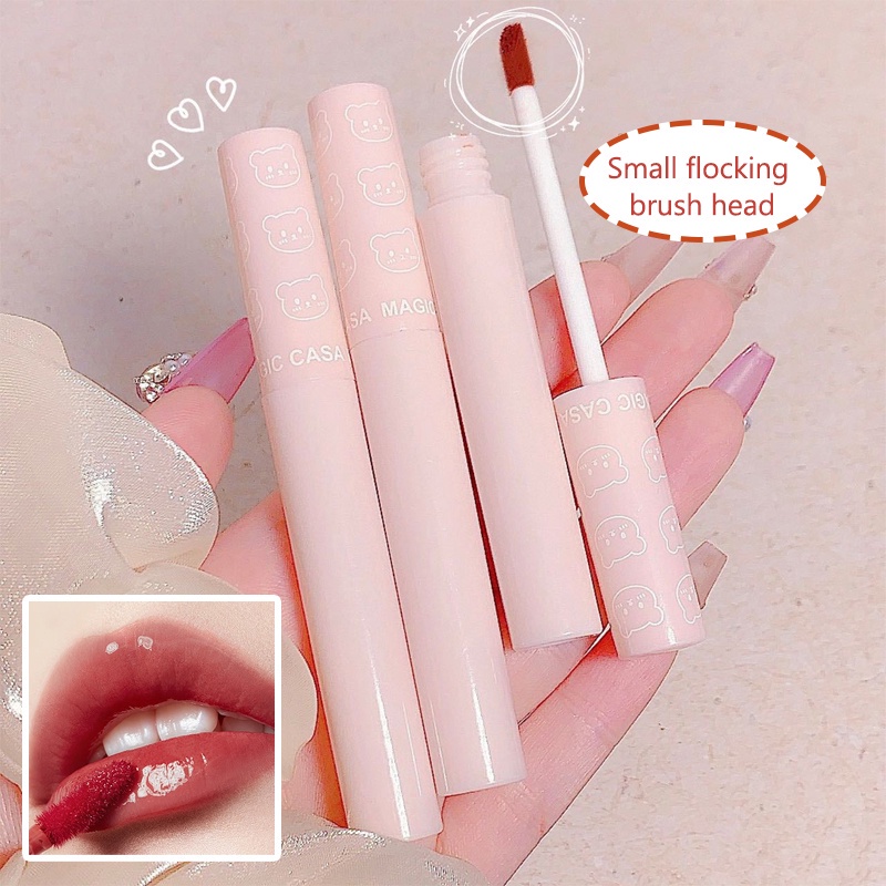 Son Bóng 6 Màu Tùy Chọn Vỏ Trong Suốt Tiện Dụng Chất Lượng Cao MOW Cosmetics SM12