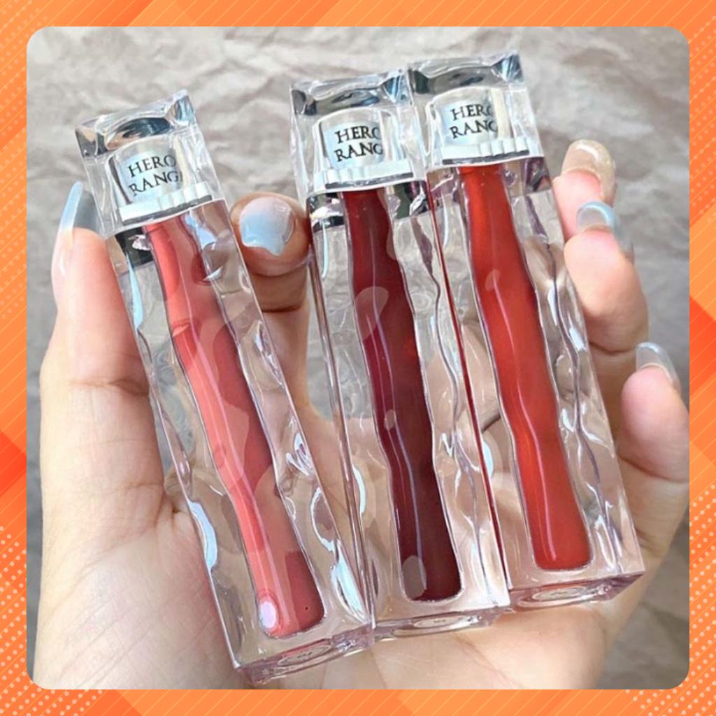 Son Kem Bóng 3D HERORANGE Chống Dính Không Dễ Phai Màu Lâu Trôi New