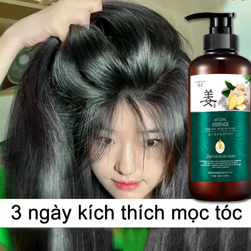 Dầu gội kích thích mọc tóc Dầu gội mọc tóc Giảm Gãy Rụng Dầu Gội Mọc Tóc Nhanh kiểm soát dầu loại bỏ gàu