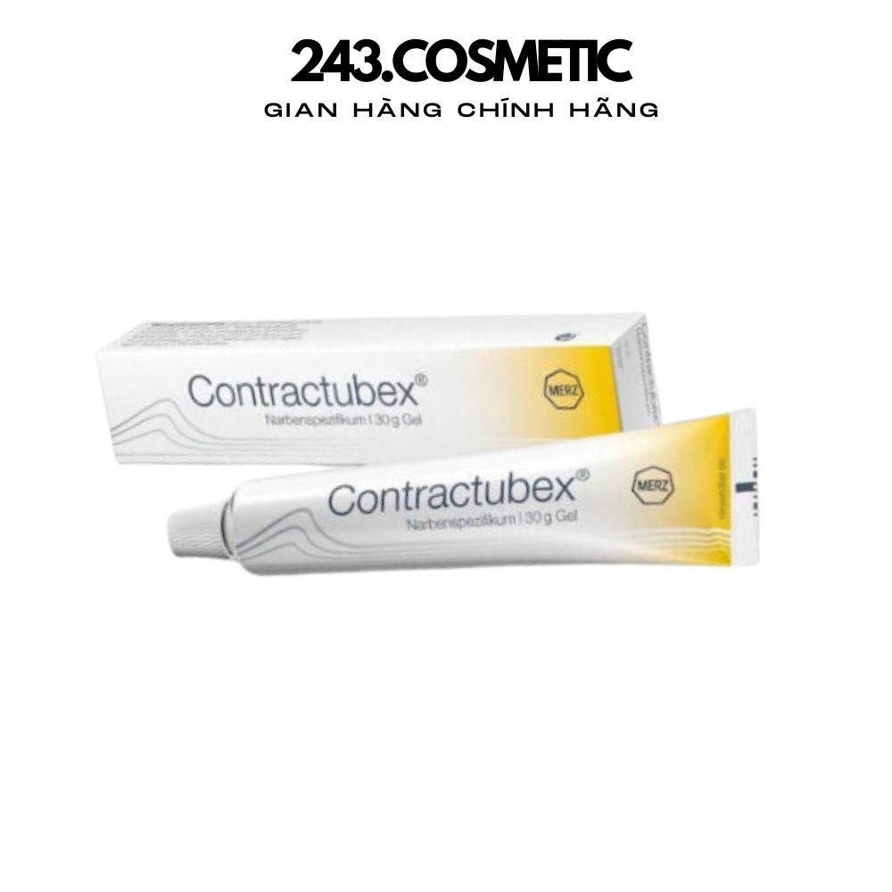 Kem làm mờ sẹo Contractubex của Đức 30g dạng bôi giúp xóa các mô sẹo dạng rỗ, da nám, sẹo lồi hay thâm làm hồi phục da
