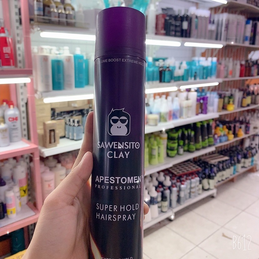 Gôm Xịt Tạo kiểu Tóc Sawensito Clay 420ml – Gôm Định Hình Giữ Nếp Tóc 24h, Keo Xịt Tóc Bản Đặc Biệt Cực Thơm Lôi Cuốn