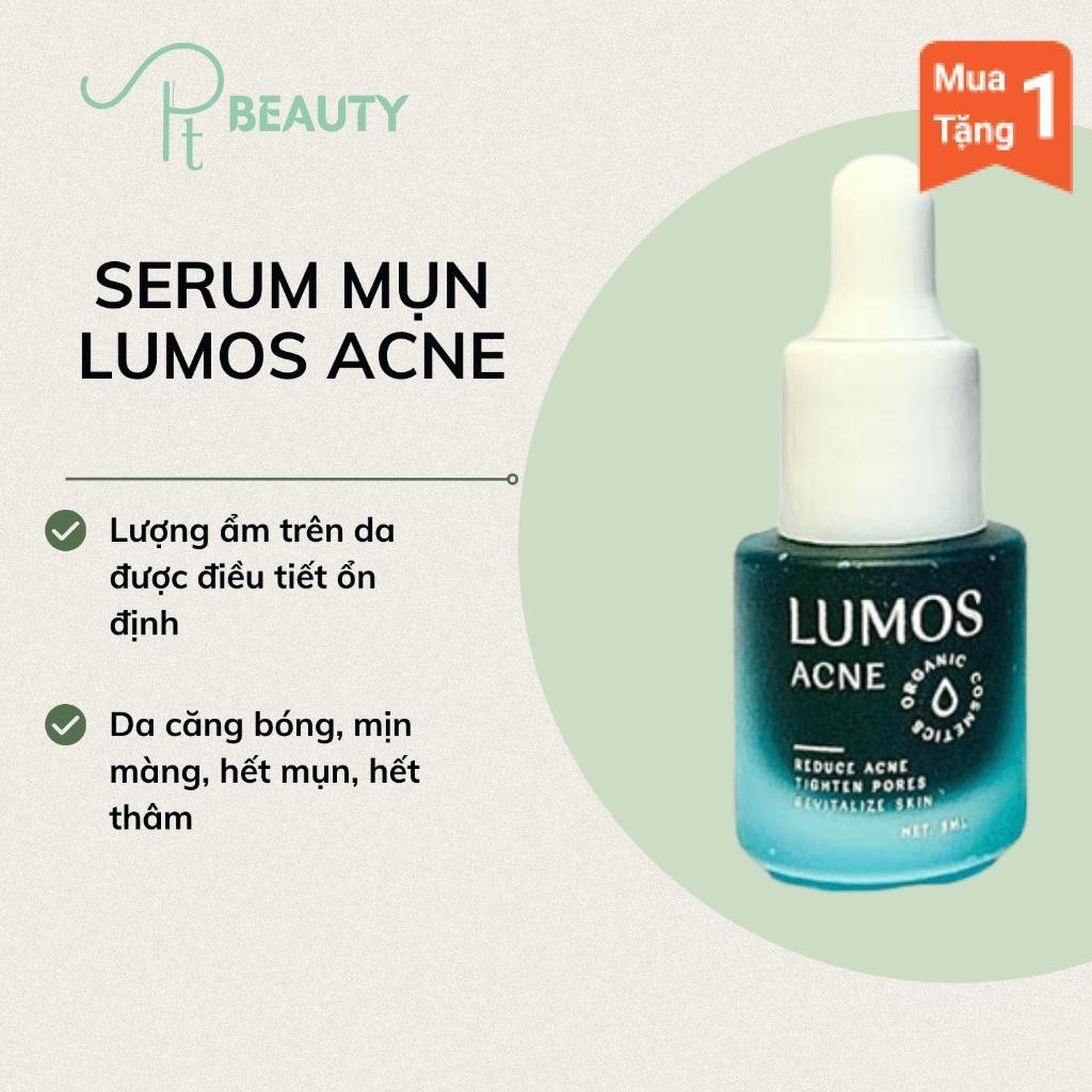 Serum Mụn Lumos Plus Mẫu Mới 2023