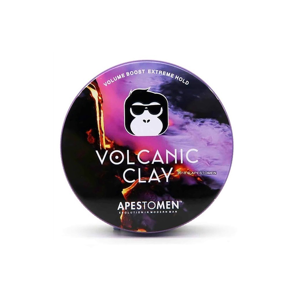 COMBO Gôm Sáp Tạo Kiểu Tóc Volcanic Clay 80G/420ml  – Gôm Kèm Sáp Định Hình Và Giữ Nếp Cho Tóc Cả Ngày Dài