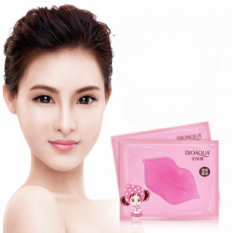 Mặt Nạ Môi Collagen Dưỡng Môi Hồng Hào Mềm Mại Dưỡng Cấp Ẩm Cho Môi