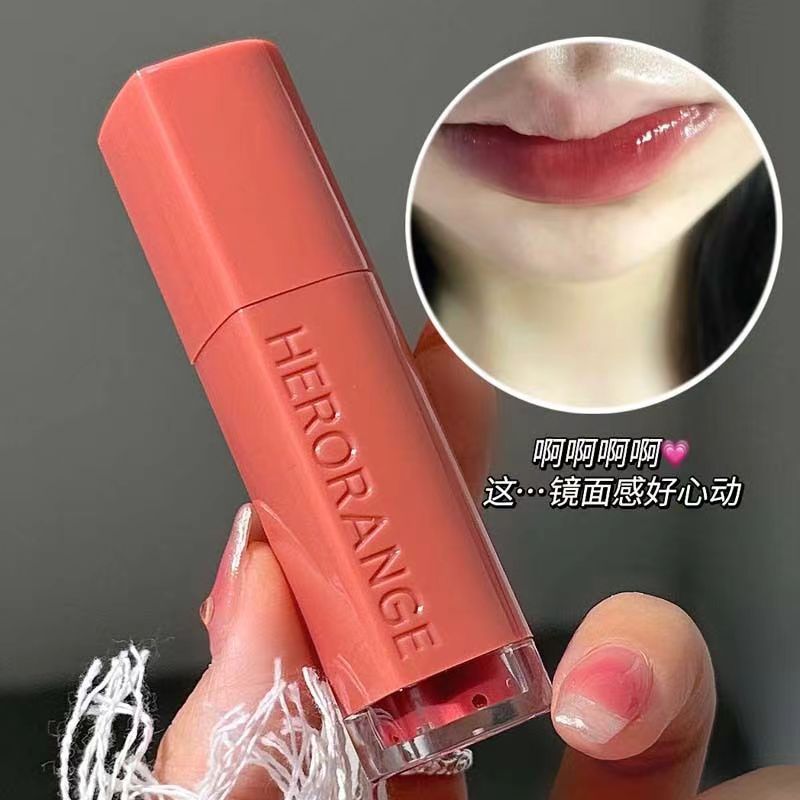 Son Kem Hiệu Ứng Gương Dưỡng Ẩm Lâu Trôi HERORANGE HERORANGE