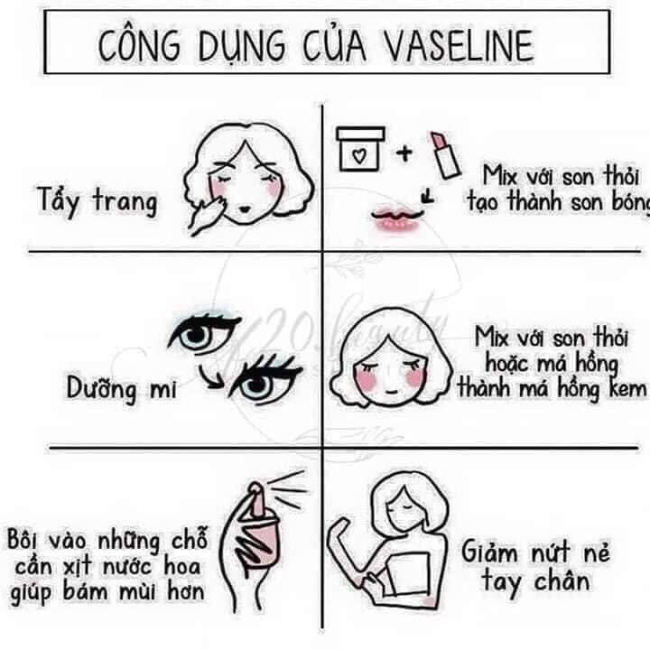 Sáp Dưỡng ẩm Môi Vaseline Mỹ 49g