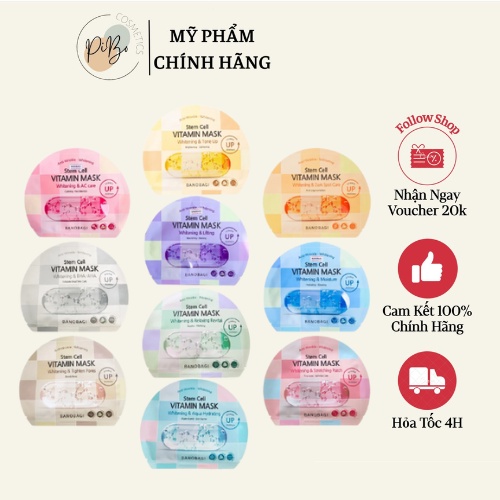 Mặt Nạ Banobagi Dưỡng Da Hàn Quốc (Lẻ 1 miếng)